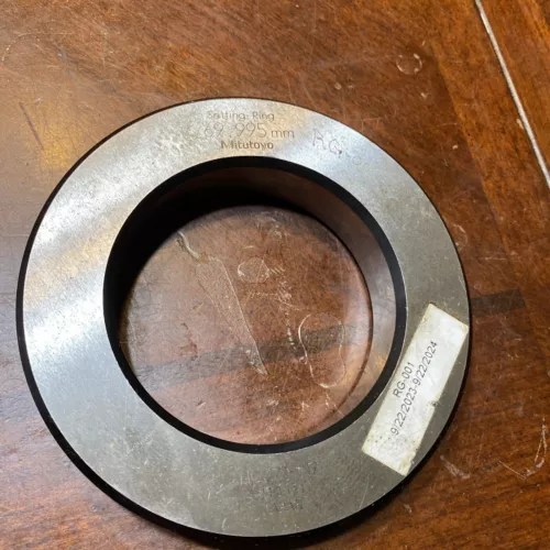 Mitutoyo Setting Ring 69.995mm (70mm) 177-147 (D14)