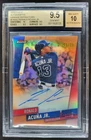 2019 Topps Finest Ronald Acuna Jr. Auto Orange /25 BGS 9.5 Braves CN
