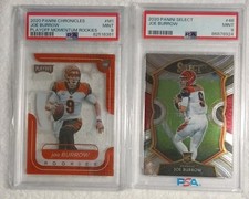 Joe Burrow 2020 Contenders Playoff Momentum Rookies, Select Rc Psa 9