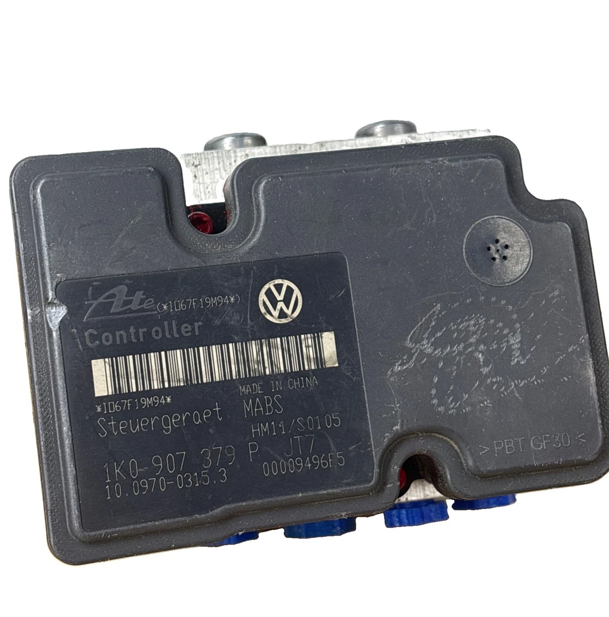 OEM VW ABS Pump Control Module ATE 1K0614117H 1K0907379P Pre-Owned photo 5