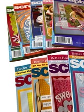 Scrapbooks Etc Magazine Lot of 9 2007-2009 Craft Memories Better Homes  Gardens