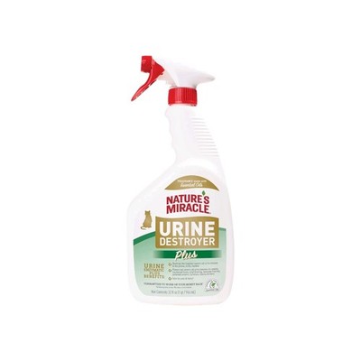 Nature s Miracle Urine Destroyer Plus Cats Enzymatic Formula Ready-to-Use 32 oz
