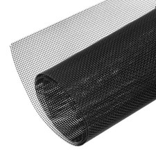 13x39 Inch Wire Mesh, 1PCS Woven Air Vent Filter 2mm Hole 0.5mm Wire Dia Black