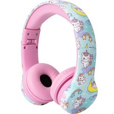 Unicorn Kids Headphones: Volume Limited, Snug Play for Toddlers, Boys/Girls