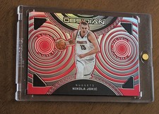 Nikola Jokic 2022 Obsidian Tunnel Vision Red Flood #9 🏆 MVP HOF Denver Nuggets