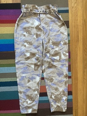 Isabel Marant Barrel Patterned Waist Adjustable Jeans, Size 40, New Without Tags