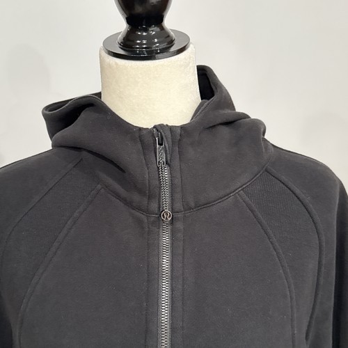 Lululemon XS/S Black Pullover W3DM4S Scuba Oversized Half Zip - Picture 5 of 10