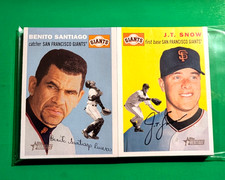 2003 Topps Heritage - SAN FRANCISCO GIANTS Team Set Plus 2 SP's
