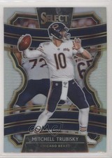 2019 Panini Select Concourse Silver Prizm Mitchell Trubisky #14 fm0