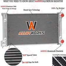 2 Row Aluminum Radiator For 1980-1992 Volkswagen Vw Golf Mk1 Mk2 Gti Scirocco Mt 2 Row Aluminum Radiator For 1980-1992 Volkswagen Vw Golf Mk1 Mk2 Gti Scirocco Mt