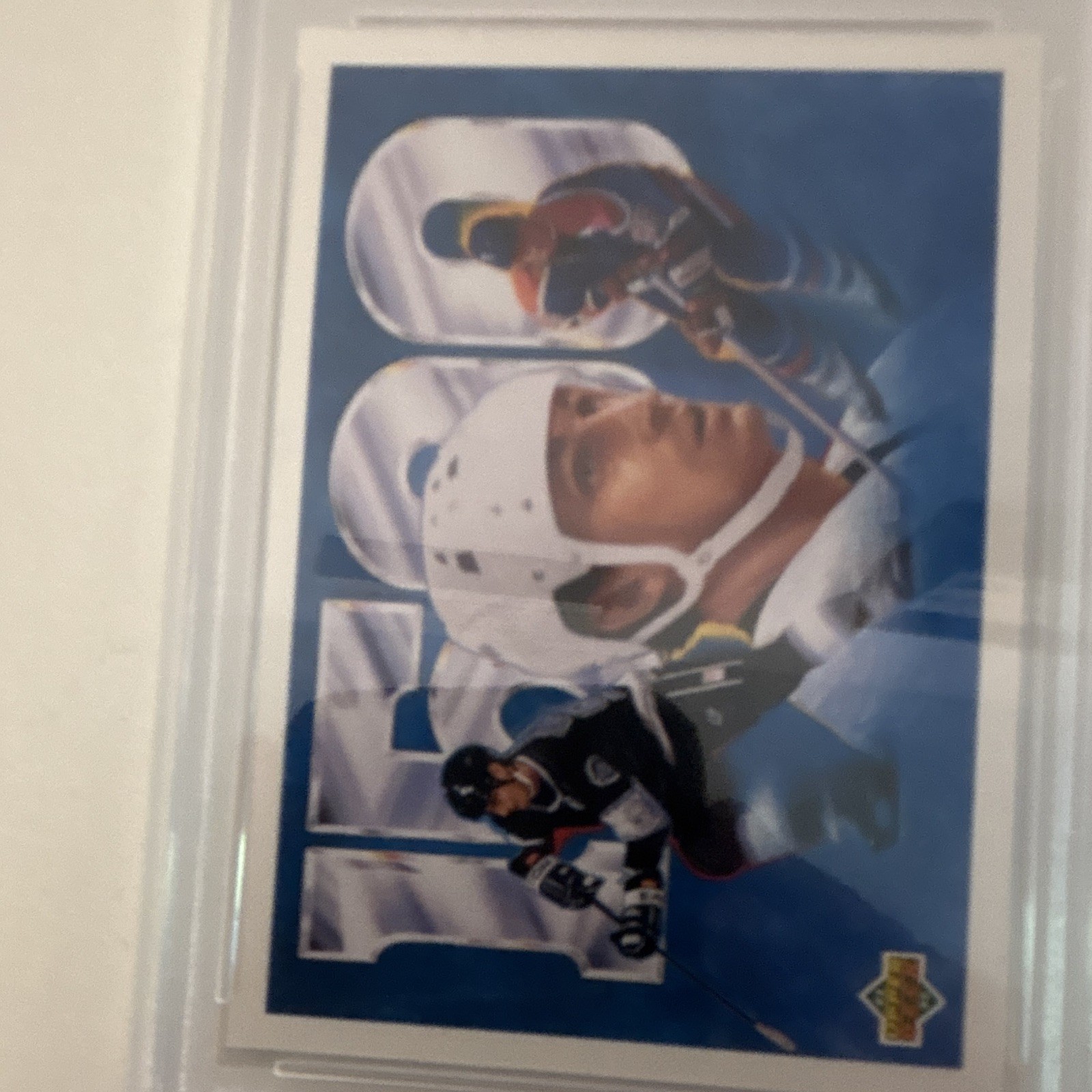 Upper Deck 1992-93 Wayne Gretzky Gretzky 1500 #33 PSA Graded Kings NHL view 4