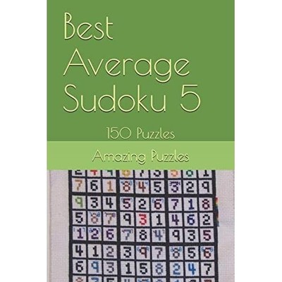 Best Average Sudoku 5 : 150 Puzzles -  NEW Amazing Puzzles 2018