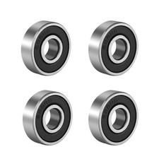 4PCS 608-2RS Ball Bearings for Skateboards Inline Skates - Durable Sealed