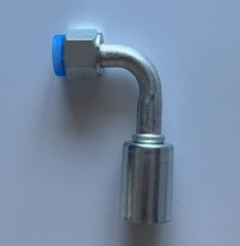 Ac Beadlock Ac Fitting Crimp On Female O Ring 90 Degree 8 Nut 8 Hose Bl1322