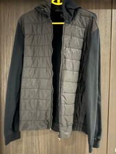 Prada Down Parka Black Used Warm Puffer Jacket Outerwear