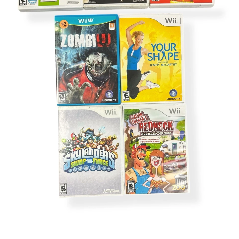 Nintendo Wii Redneck Jamboree Skylanders Zombi Call of Duty Video Games Lot Of 9 - Image 3 of 4