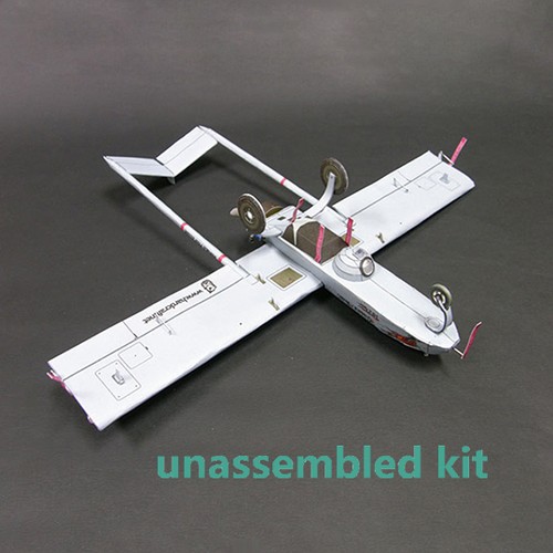 1/12 DIY RQ-7 Shadow UAV Paper Plane Aircraft Unassembled Model Christmas Gift A - Picture 7 of 7