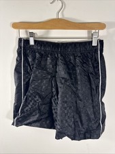 NWT DSG Woven Soccer Shorts Performance Boys Youth Sports L Black Nylon