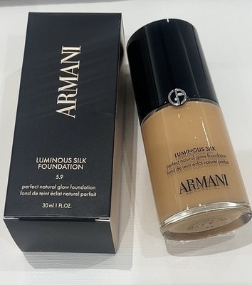NEW Giorgio Armani ~ 5.9 Medium Neutral ~ Luminous Silk Foundation 30ml