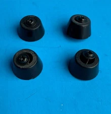 CRATE MXB10 Bass Amp Amplifier Used Part: Rubber Foot Leg Stand w/Screws [4 PCS]