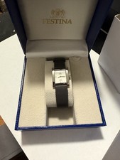 FESTINA F8961 Womens Quartz Black Leather Wristwatch