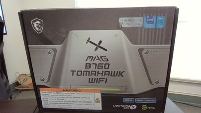 MSI B760 TOMAHAWK WIFI GAMING MOTHERBOARD LGA 1700 DDR5 PCIE 5.0 - BLACK