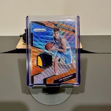 2016-17 Prizm Juan Hernangomez RC Rookie Patch Orange Wave /25 #54 Hustle Movie