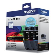 Brother LC4013PKS 200 Page-Yield Ink - Cyan/Magenta/Yellow 3/PK New