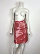 Vtg Vivienne Westwood Red Sparkle Skirt 44 L