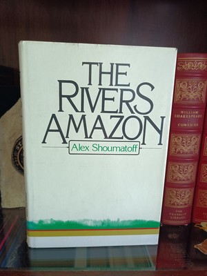 The Rivers Amazon_Alex Shoumatoff_HCDJ_1st Edition_20 Photos_Very Good