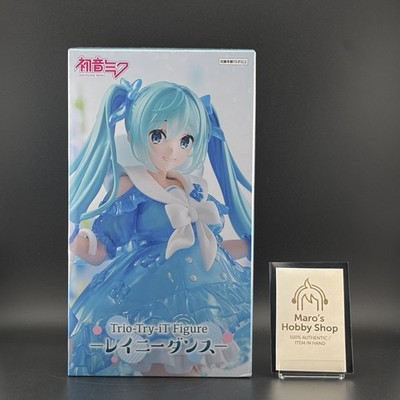 Hatsune Miku Figure Rainy Dance Trio Try It Figure Vocaloid Anime FuRyu Japan