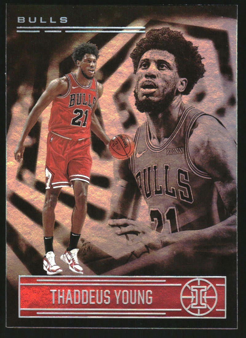 2020-21 Panini Illusions Emerald #105 Thaddeus Young Card