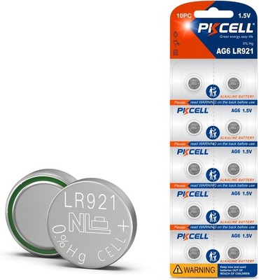 10 Pack 12/2028* AG6 LR920 LR921 SR920W 370 371A G6 SR69 LR69 BATTERY WATCH Pcs