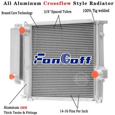 2 Row Aluminum Radiator For 1991-1999 94 Bmw 318i 318is 318ti Z3 Mt
