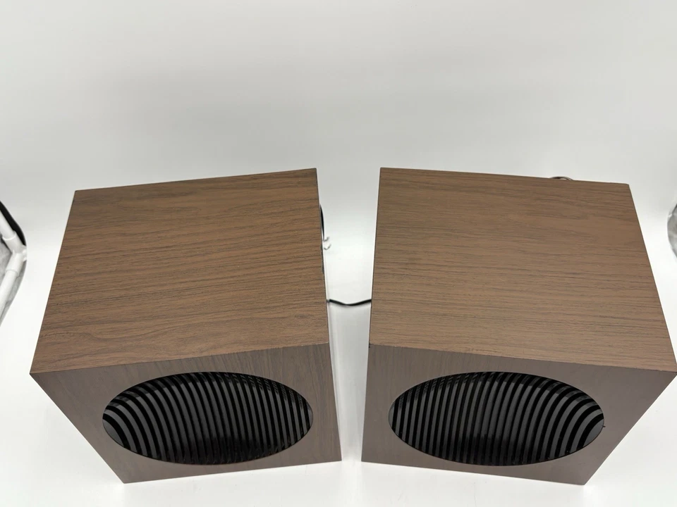 Juego De 2 Altavoces Omnidireccionales De Colección Philco Años 60 PROBADOS Foto 3 de 4