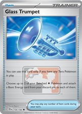 LP Reverse Holofoil - Glass Trumpet PR - 135/142 League & Championship Cards