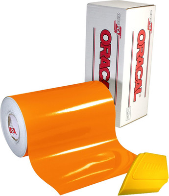 651 Multi-Colored Vinyl Solvent-Based Adhesive-Backed Calendared Wrap Decals W/Y