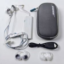 Bose QuietComfort 20 Headphones Noise Cancelling Earbuds QC20 For iOS - White
