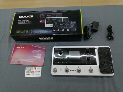 Mooer GE150 Pro Multi Effects Amp Modeling Guitar Pedal good condition JPUSED