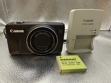 Canon PowerShot SX600 HS Black Digital Camera 16MP 18x Zoom Tested USA Seller