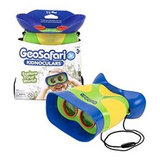 GeoSafari Jr. Binoculars for Toddlers  Kids, Easter Basket Blue Kidnoculars
