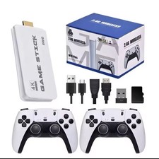 128G 20000+ Retro Games Video Game Console TV Stick 4K HDMI Wireless Controller