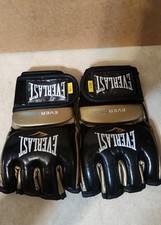 Boxing Training Gloves Black And Gold 