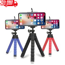 Adjustable Tripod Stand Flexible Octopus Phone Holder for iPhone Camera Bracket
