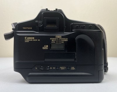 Canon T90 35mm SLR Film Camera Body with Command Back 90 READ | eBay