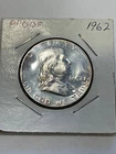 1962 proof franklin half dollar. 90% silver