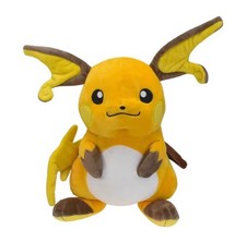 Pokemon Plüschtier Raichu 32 cm Pikachu Evolution Plüsch Figur Kuscheltier - NEU