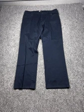 Huk Fishing Pants Mens 36 Navy Blue Performance Fabric Chino Casual Outdoor