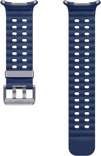 Reloj Original SAMSUNG Ultra Brazalete Correa Marina Deportivo Azul Titanio Buck - Imagen 4 de 5