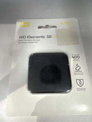 WD Elements SE WDBAYN4800ABK Festplatte - SSD - 480GB - Extern (Laptop) -